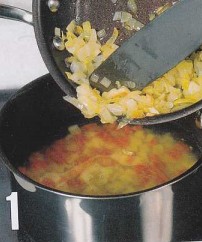 крем суп из зеленого горошка фото